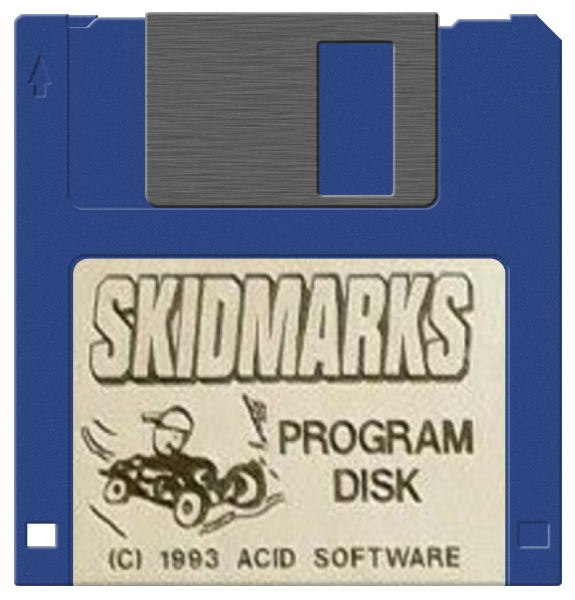 Skidmarks media 6 for Amiga